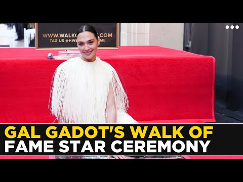 Gal Gadot LIVE | Gal Gadot Hollywood Walk of Fame Ceremony with Vin Diesel and Patty Jenkins LIVE