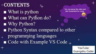 Introduction to Python. Python code with example. Python Complete Course Video # 1