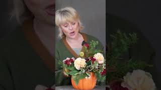 it's Pumpkin time 🎃, watch the full tutorial #flowers #florist
