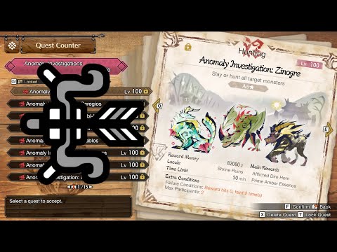 [MH Rise Sunbreak] Level 100 Afflicted Zinogre + Espinas + Furious Rajang - Bow Solo