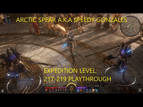 Wolcen Bloodtrail 1.1.4.0 Arctic Spear *SPEED BUILD* Exp. 217-219 Playthrough & Gear.