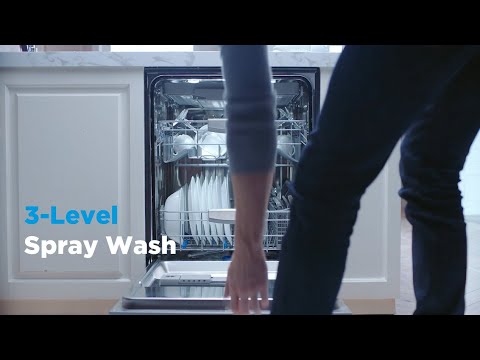 Midea Dishwasher Three Level Superior Wash System