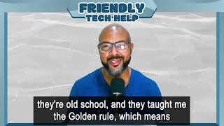 Friendly Tech Help - Tech Support and Education for Seniors!