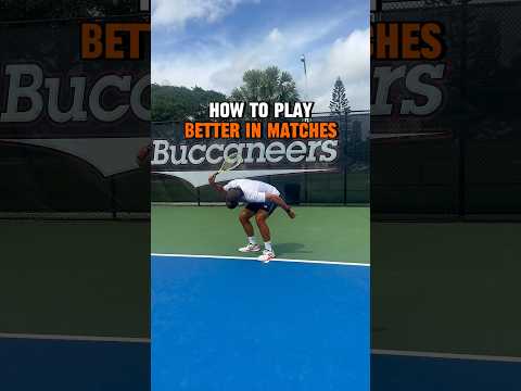 Why you play so good in practice but suck in matches #tennis