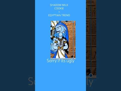 shadow milk cookie but egyptian trend!?#cookierunkingdom #shadowmilk #trendingshorts #fyp
