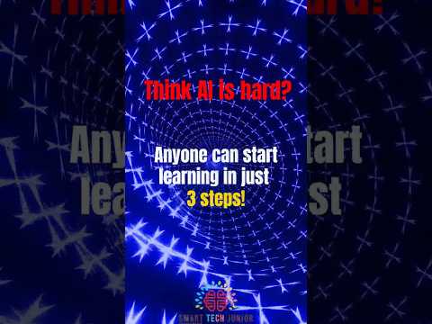 AI Made Easy for Kids 🚀 | Learn in 3 Steps #Shorts