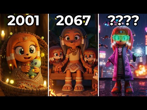 Evolution of Tikal the Echidna 👉 @ambarofc