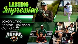Lasting Impression - Norwalk High School's Jaxon Ermo