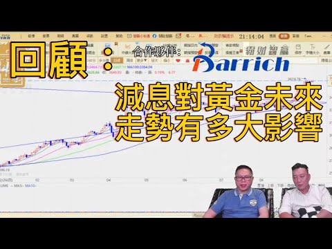 美國公佈減息會對黃金未來走勢影響多大？【2025/09/15直播精華】