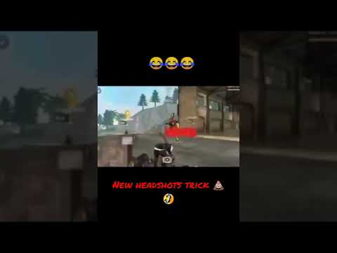 Free fire new headshots trick 😂😂💩#shorts #short #freefire #newtrick #ff  #noobprank #ffviral