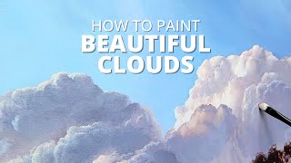 How to paint CLOUDS for beautiful landscapes [Part 2]
