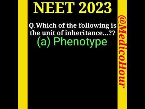 NEET 2023 MCQs #shorts #neet2023 #mcqs #2023shorts #ncertquestion #biologynotes #ncertlinebyline #pw