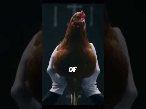Magic Body Control: Unbelievable Chicken's Incredible Head Balance #chicken #animals
