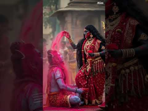 Ma Kali Colors Lord Shiva | Tandav Begins 🔥 | Holi Devotional Short