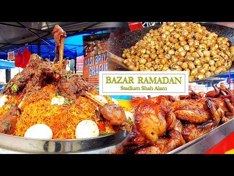 Bazaar Ramadhan Stadium Shah Alam | Malaysia Street Food | Bazar Ramadan