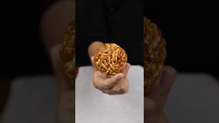 Murmura Laddu 😍🪁 Uttarayan special #shorts #murmuraladdu #asmr #asmrcooking
