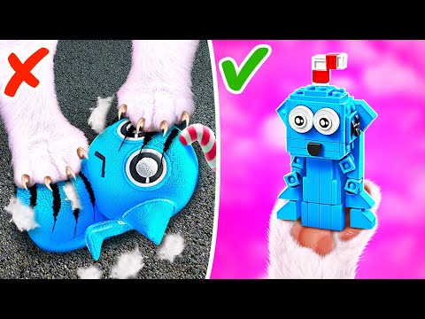 Cat VS Sprunki AQUA! *Canceled LEGO Sets You Have Never Seen*