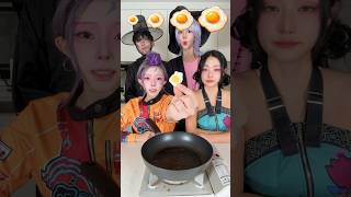 $1 Egg vs $10 Egg vs $100 Egg vs $1000 Egg! 🥚 #kpopdemonhunters #shorts