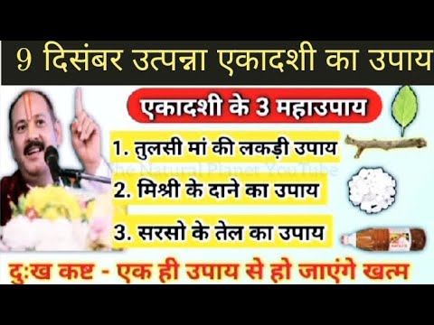 9 दिसंबर उत्पन्ना एकादशी का अचूक उपाय| #pradeepmishrajisehorewale #shivmahapuran #pradeepmishraji