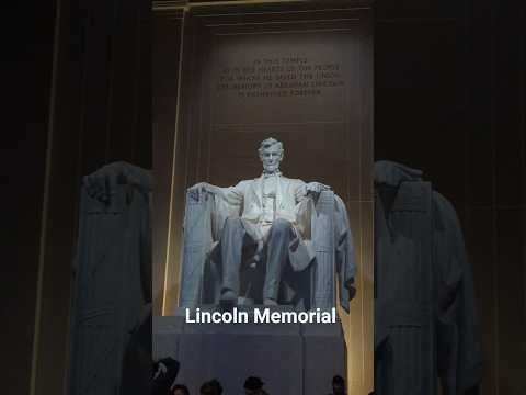 ലിങ്കൺ മെമ്മോറിയൽ l Lincoln Memorial l Washington DC, #lincoln #lincolnmemorial #fyp #usa #kerala