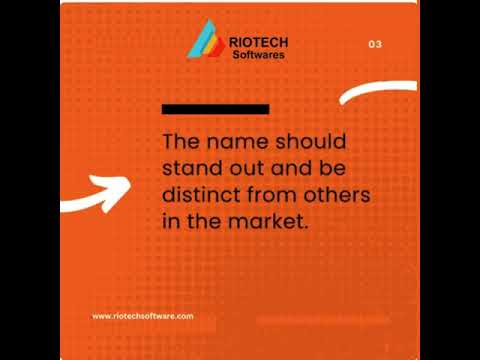 How To Choose A Brand Name