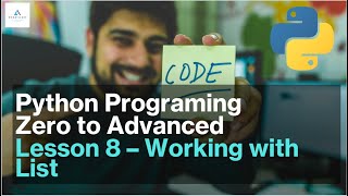 Python Zero to Advanced |  Working with Lists in Python Explained #W3SKILLSET