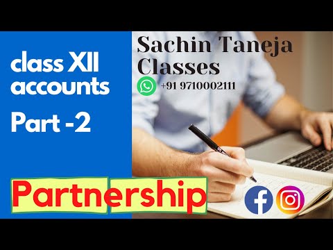 Class 12 | Accountancy | Part 2 | Partnership l Calculation of Goodwill l Admission of Partner