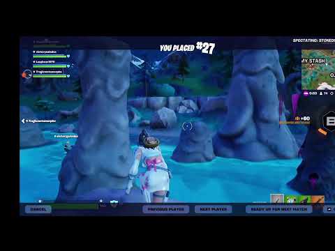 Chill Fortnite Spectate | No Talking Just Upbeat Music & Feel-Good Vibes | Live Gameplay