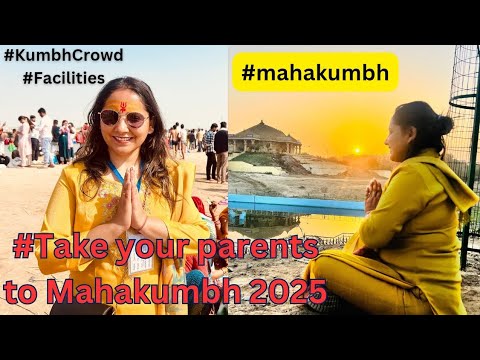 Mahakumbh parents ko lekar jana chahte hain to kaise jayein..puri information video me #mahakumbh
