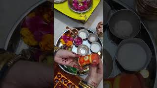 kartik maah, Pujan samgri, Day 6. #vrandavan #kartikmaah #ladoogopal