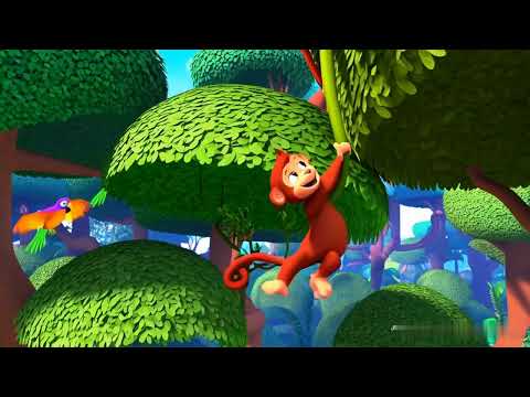 Toddler Song About Animal Dance Party | Fun Jungle Dance for Kids! 🐒🐘🦩🐍