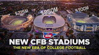 🇺🇸 10 NEW College Football Stadiums (August 2026 Update)