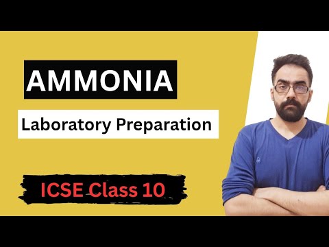 Laboratory Preparation Of Ammonia | ICSE Class 10 Chemistry | Study Of Compounds 