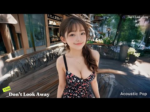 🎵 Don’t Look Away – Acoustic pop aiMusic video | HealuEcho