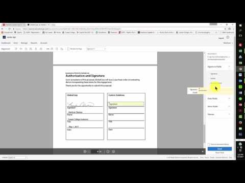 ADOBE ACROBAT DC - Send for Signature