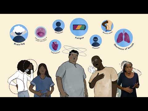 Long Covid animation for patients - British Sign Language