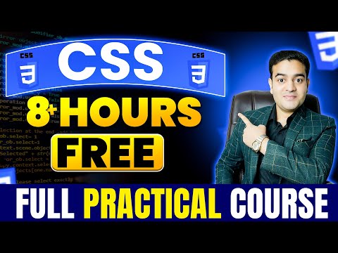 CSS Website Design Tutorial In Hindi | HTML CSS Course FREE | #csstutorial #csscourse #websitedesign