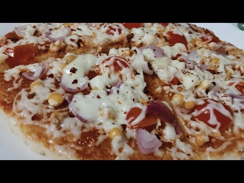 Suji Pizzza🍕| instant pizza recipe | Tava pizza😋🤩