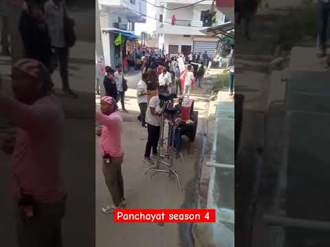 Panchayat season 4 shooting BTS video #panchayats4