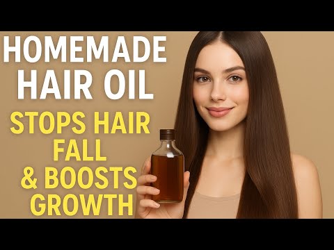 Best homemade hair oil for hair fall control