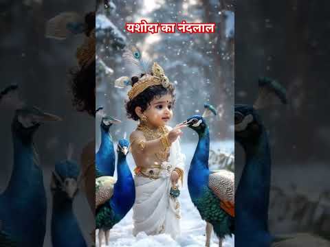 यशोदा का नंदलाला #littlekrishna #kanha#vrandavandham #beautiful #virelshorts #love #trendingshorts