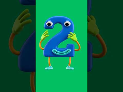 Learn Numbers 1 2 3 #shorts #kidssongs #countingforkids #123song #subscribe #learning #new #kids