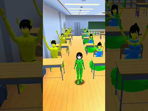 yutta bertrandformasi menjadi palhawan super mio #sakuraschoolsimulator #shortvideo #shorts🤯🥰