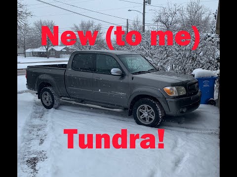 New (to me) Tundra for more DIY projects!