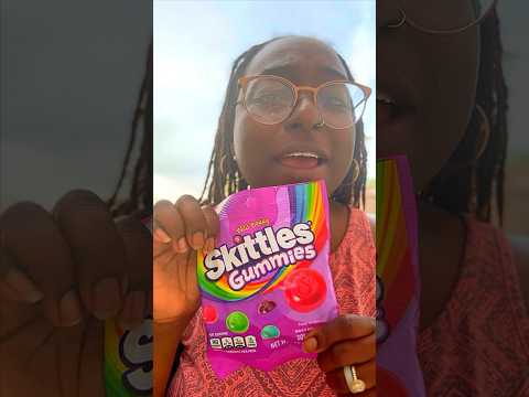 Wild Berry Skittle Gummies #trythese #new #skittles #candy #gummies #snacks #shorts #berry