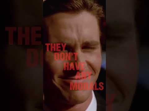These Fellows Don't Have Morals.
