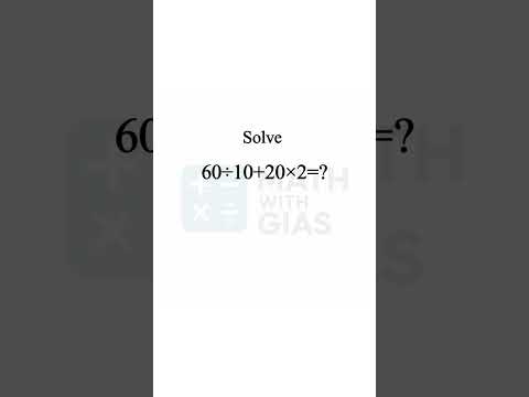 Solve it #basicmath #maths #mathchallenge #viral #foryou