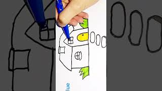 how to drawa small house