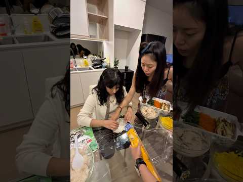 🇵🇭 vs 🇲🇽 making Kimbab 🫢