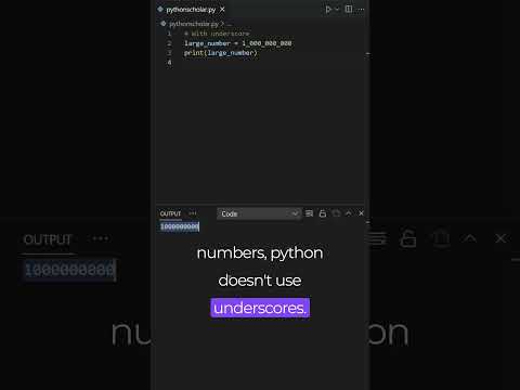Python INTEGER Trick